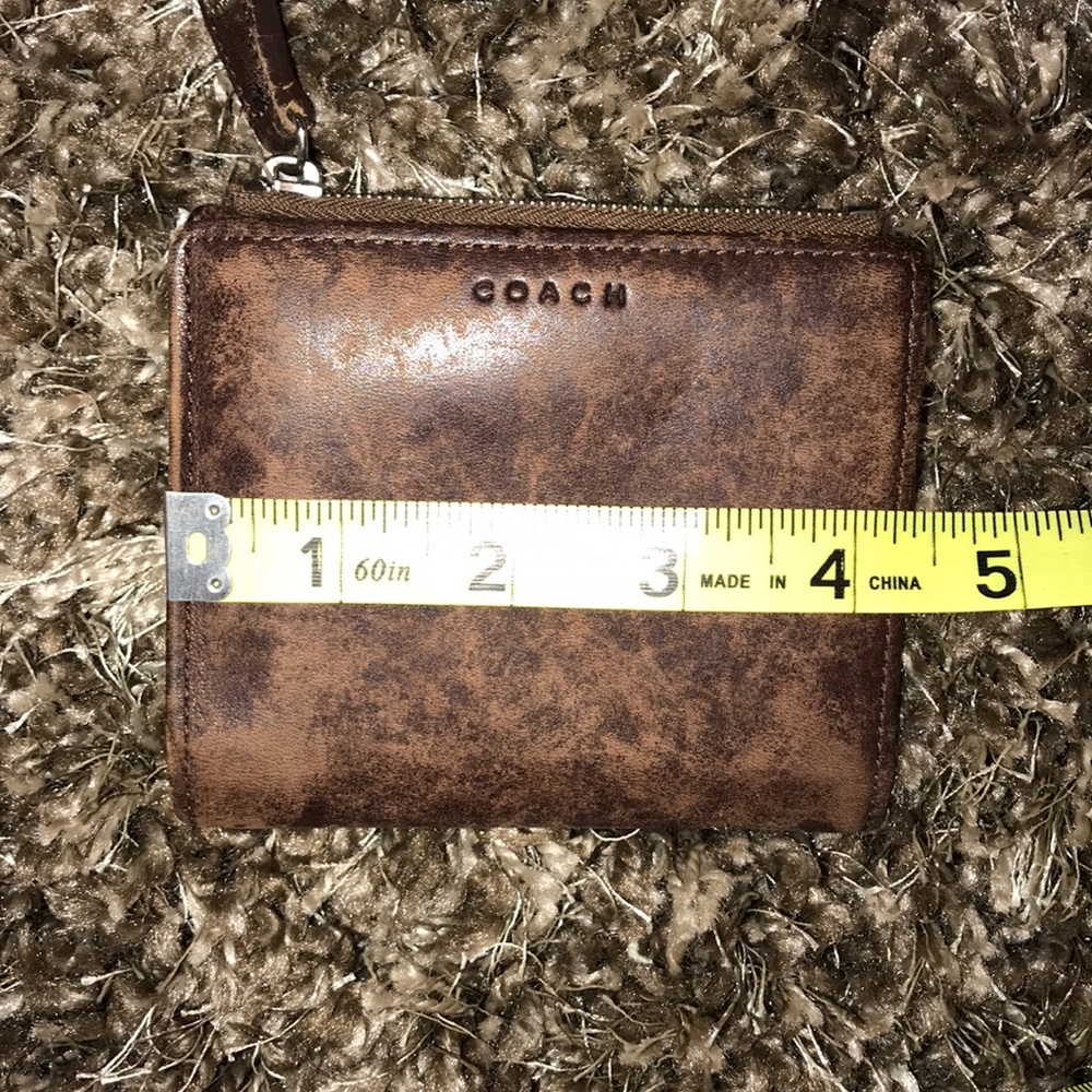 COACH Wallet Brown Leather. Genuine/Authentic - Picture 10 of 12